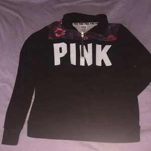 PINK half zip